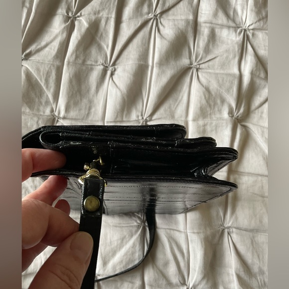 Vintage Lee sands eel skin shoulder bag - Picture 6 of 16